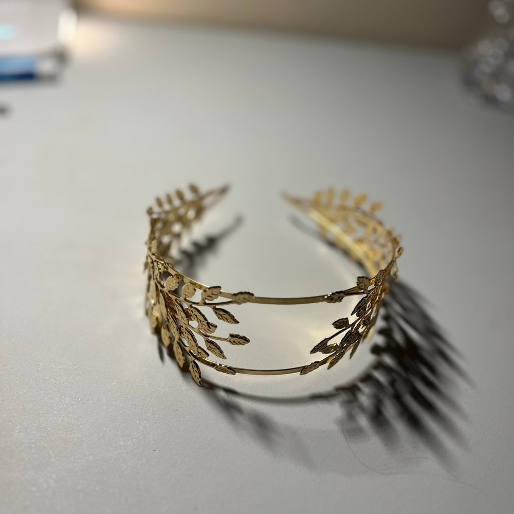 Golden Leaf Headband